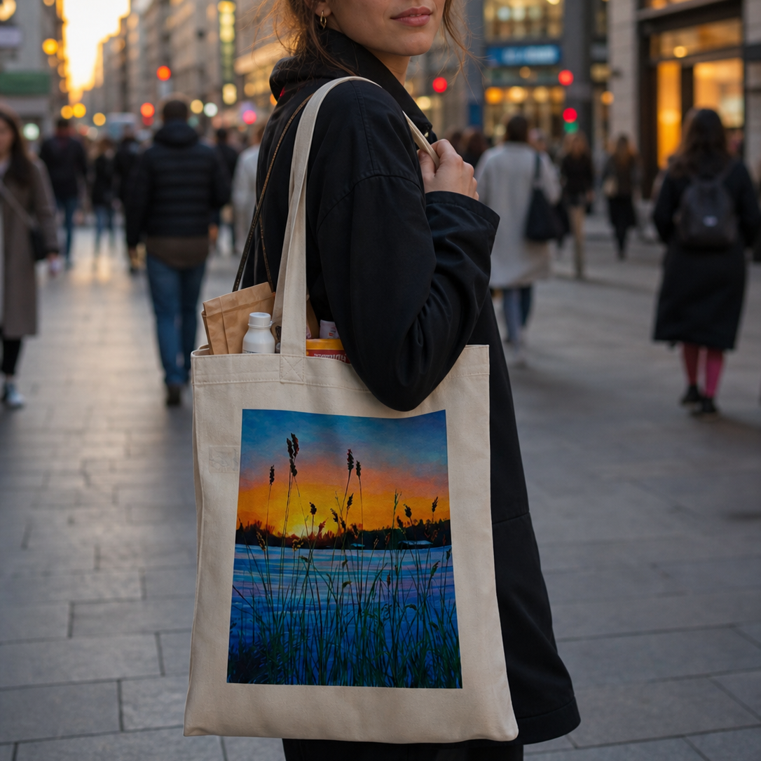 Shopper Tramonto Invernale
