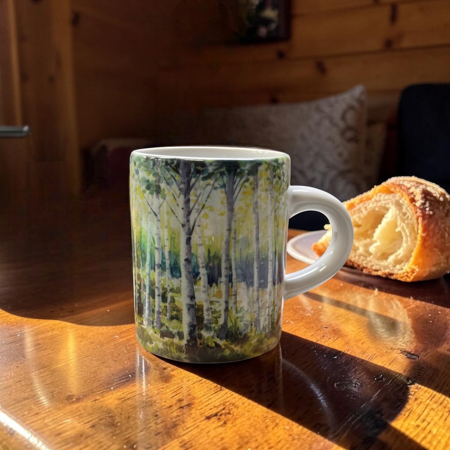 Tazzina Caffè Bosco In estate