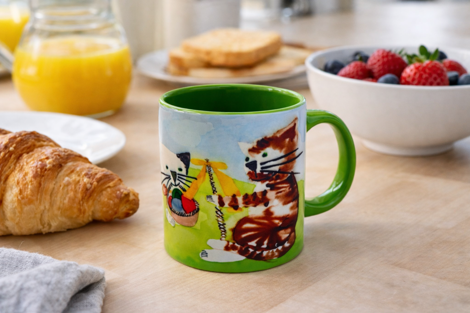 Tazza Gatti Che Giocano