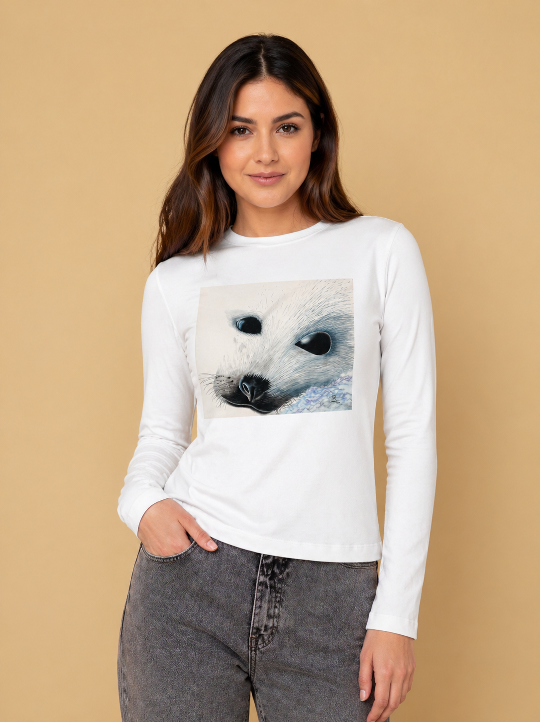 Maglietta Maniche Lunghe Foca